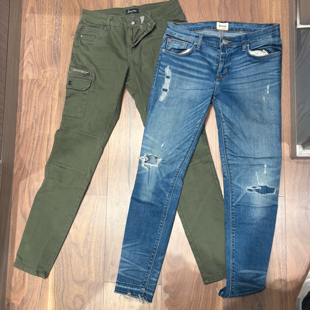 Hudson skinny stretch jeans